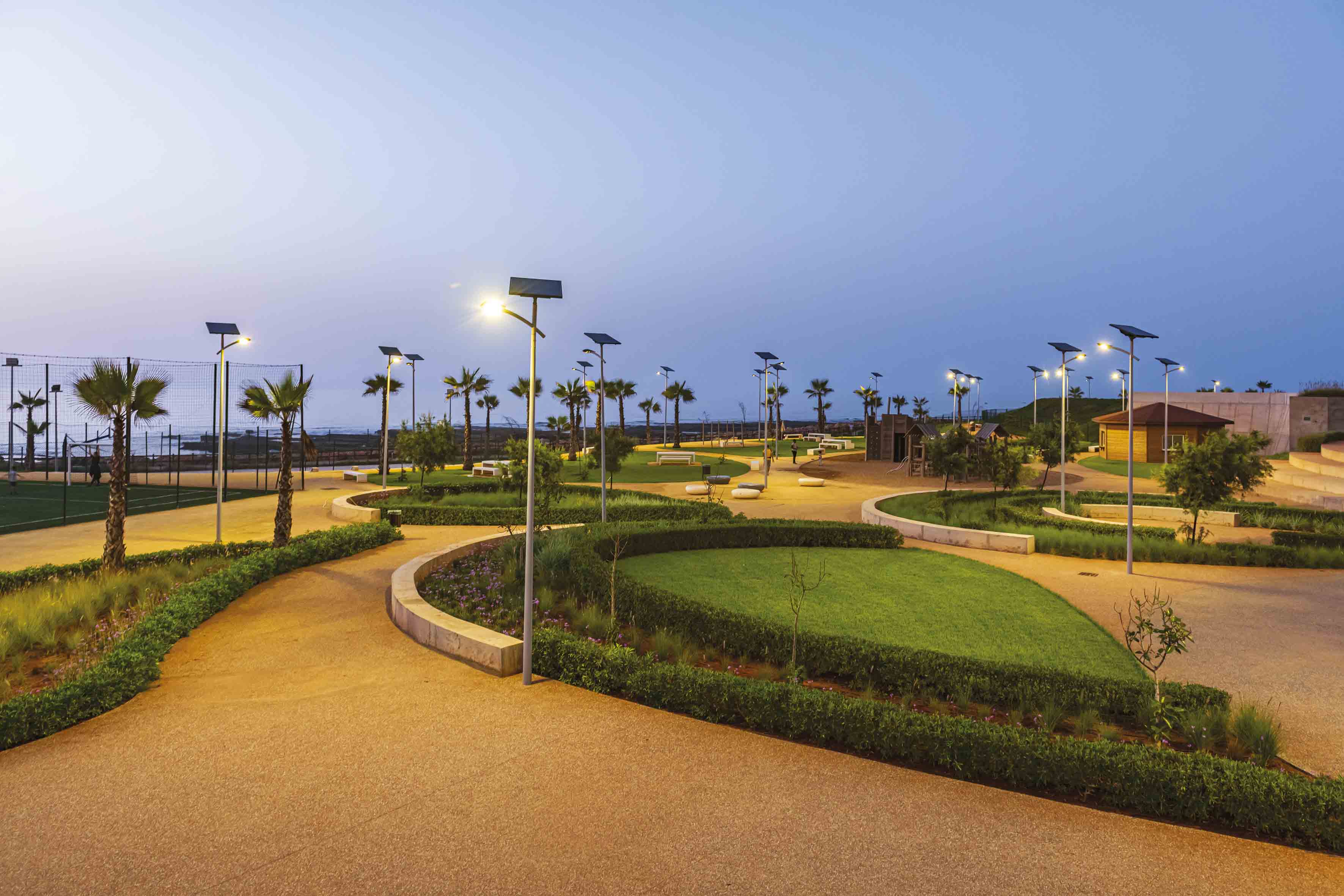 lampadaire solaire parcs et jardins