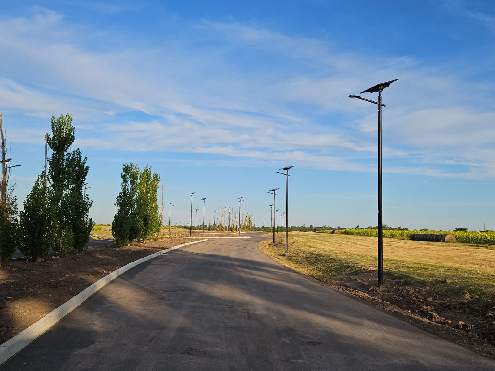 éclairage public solaire Uruguay