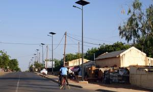 Sénégal éclairage route