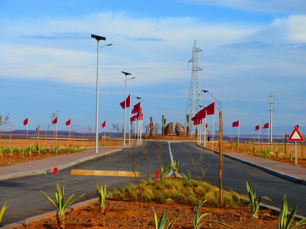 Fonroche-Eclairage-solaire-Maroc-Centrale-Noor-énergies renouvelables