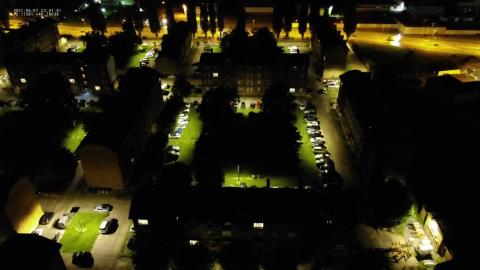 gendarmerie eclairage solaire