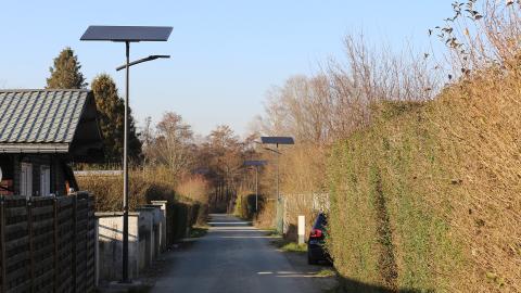 eclairage public belgique résidentiel