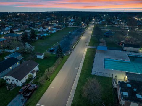 Solar Street Light in New York