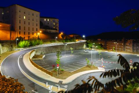 Eclairage public solaire à Privas en Ardèche