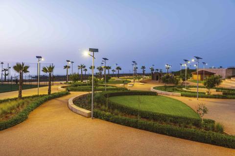 lampadaire solaire parcs et jardins