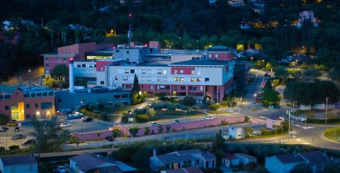 Eclairage centre hospitalier Draguignan