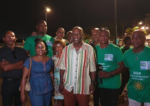 éclairage solaire point à pitre