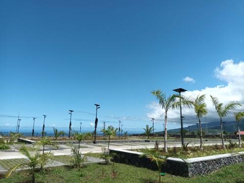 Eclairage public solaire à la Réunion