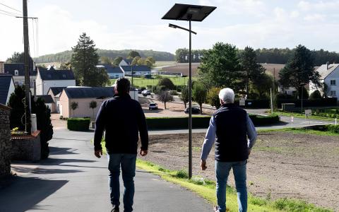 Lampadaire solaire Brizay