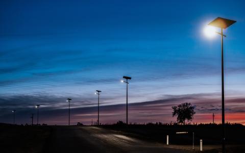 Eclairage public solaire