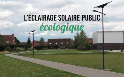 Une solution d'éclairage solaire écologique