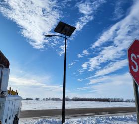 Eclairage public solaire