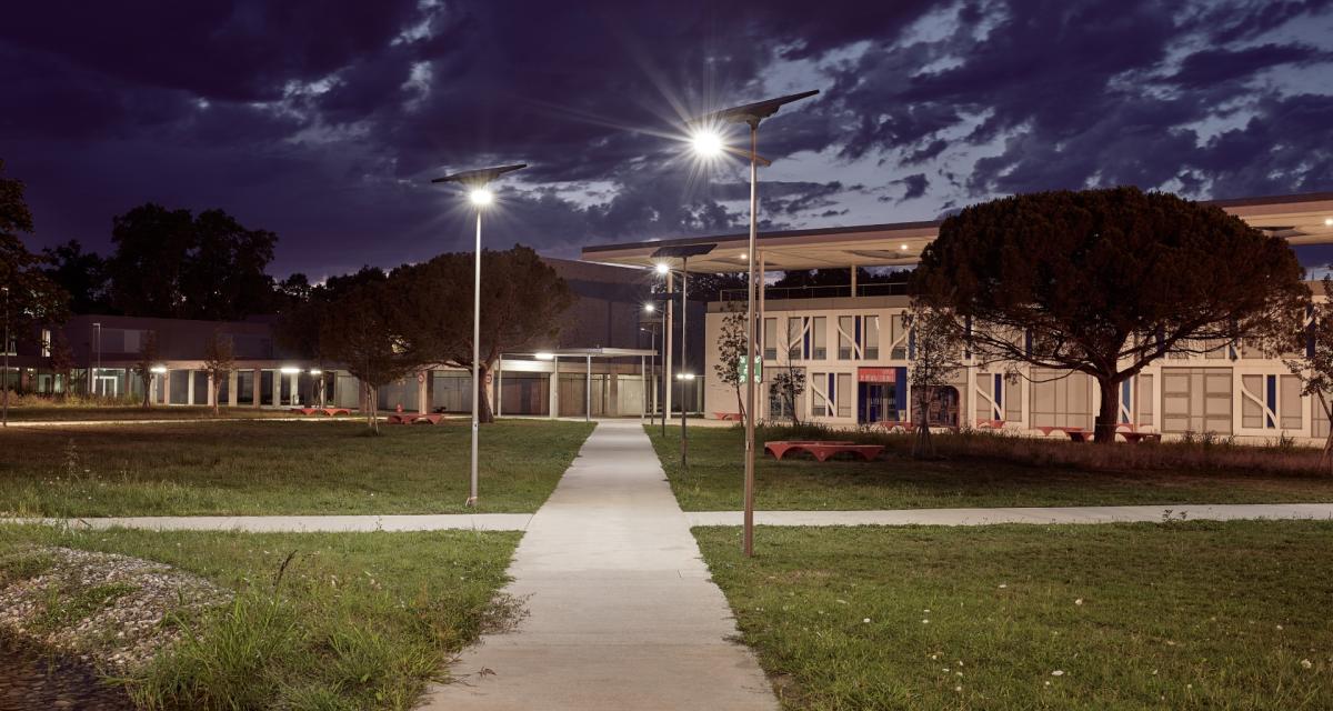 Campus toulouse éclairage