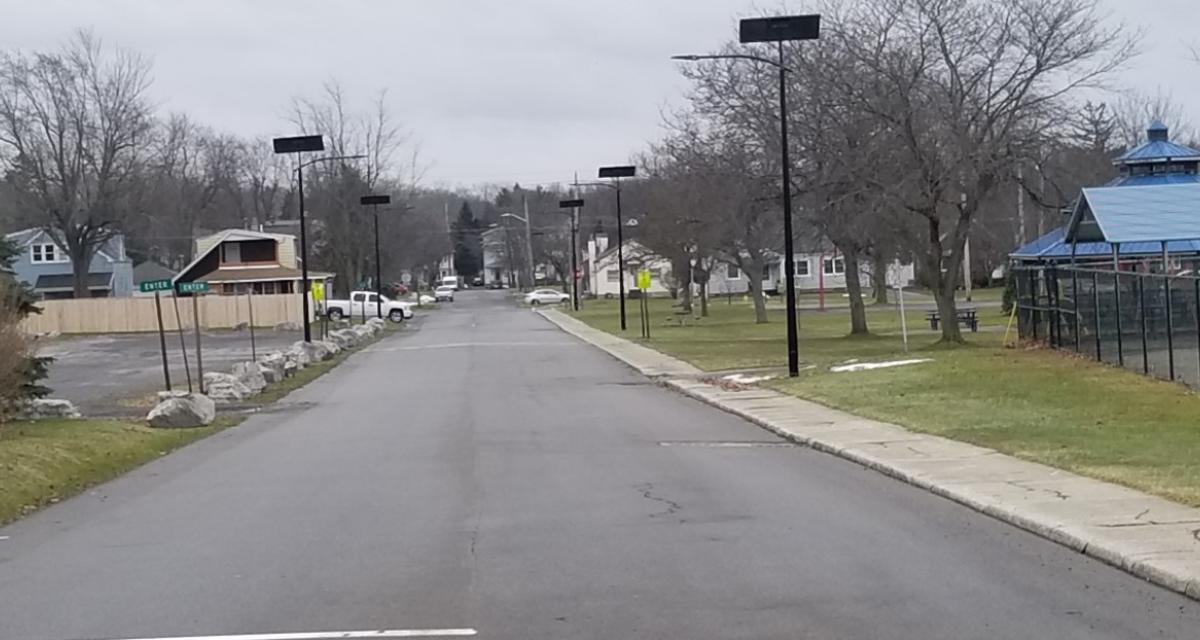 Solar Street Light in New York