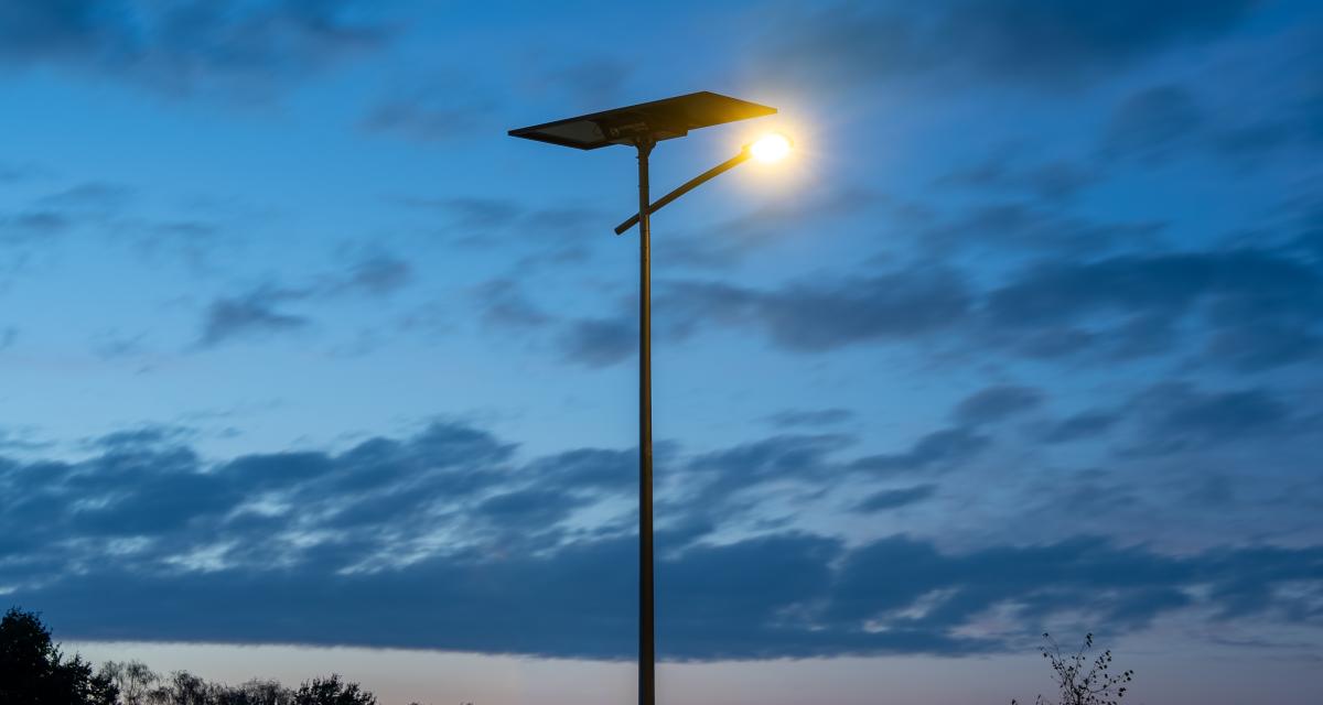 Fonroche Lighting-verlichting op zonne-energie in Oirschot